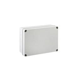 IP65-IP67 Puszka hermetyczna LIGHT 243x333x132 pokrywa pełna, z osłabieniami (12xM40)