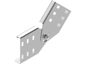 Łącznik przegubowy LGCH100 N drabin grubość blachy 2,0mm 411301 BAKS