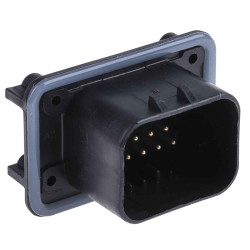 Złącze samochodowe 14-pinowe TE Connectivity 3-rzędowe Żeński 10A AMPSEAL Przewlekany Lutowane Złącze w osłonie