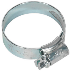Sealey HCJ1X Hi-Grip Hose Clips Zinc Plated &#xD8;30-40mm Pack Of 20