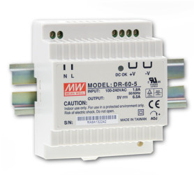Zasilacz impulsowy jednowyjściowy na szynę DIN 60W 24V 2.5A