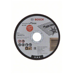 Bosch 2608603170 Cutting Disc 115mm Steel For INOX Meets EN 12413 Safety