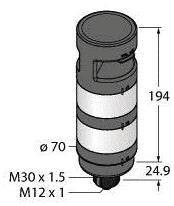 Kolumna sygnalizacyjna Turck TL70RYAQ 3095417 1 szt.