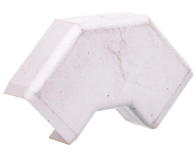 Pokrywa kątowa LHD 20x10mm biała 8923