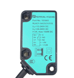 Czujniki fotoelektryczne Retrorefleksyjny w obudowie prostokątnej Pepperl + Fuchs NACISNĄĆ/POCIĄGNĄĆ zakres 9 m LED