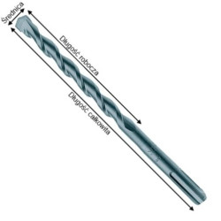 Wiertło do betonu Economy uchwyt SDS-PLUS 10x310mm D-00206