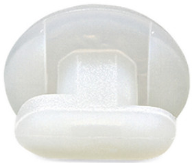 Twist lock, (W x H) 13 x 9 mm, PA, white, for wiring duct base, 181-45019