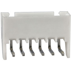 TruConnect 656683 2.5mm XH Type R/A Header Kinked Pin A Bend 6pole
