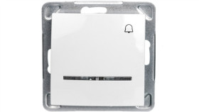 Impresja Przycisk /Dzwonek/ Z Podświetleniem Biały Łp-6Ys/M/00