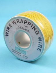 KYNAR PRZEWÓD 0,24mm 250mb ŻÓŁTY