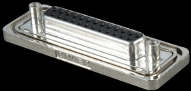 6STD25SAM99B50X D-SUB socket, 25-pin, solder bucket, IP67, turned