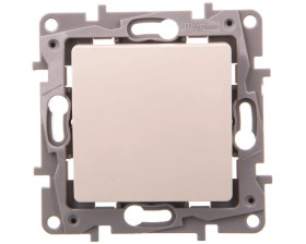 NILOE Łącznik jednobiegunowy 10 AX kremowy 764600