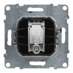 SUNO Gniazdo telewizyjne typ F końcowe 1,5dB aluminium 721363