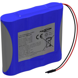 Ansmann 2447-3032-60 Battery pack 4x Li-Ion 14.4V 2600mAh Rechargeable