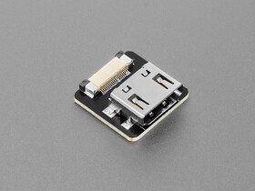 Adafruit DIY HDMI Cable Parts - Straight HDMI Socket Adapter