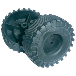 Modelcraft 312079 Plastic Wheels 44x16mm with 2.6mm Bore Pk2