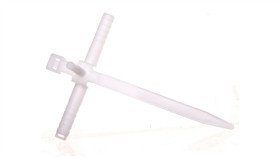 Uchwyt Paskowy Szybkiego Montażu Z Kołkiem 85Mm Biały Usmpk-8 8Mm /50Szt./