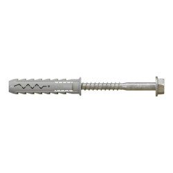 Kołek rozporowy z wkrętem łeb sześciok. (klucz 12) 12/8x.60 (100/600) STALCO K12060