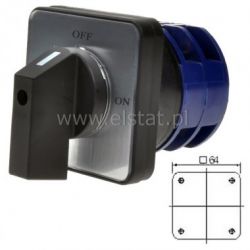 Wyłącznik 20A, 4tory, 2war ( 0-1 ) (10x 64x64mm)