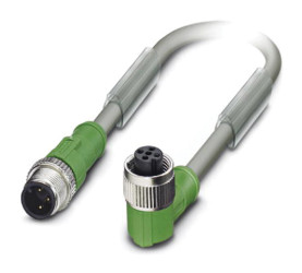 Przewód czujnik-siłownik ze złączem Złącze M12 liczba rdzeni 3 długość 3m Rodzaj A Męskie Złącze B Złącze M12