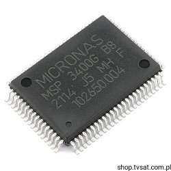 MSP3400GB8V3 MCU 16Bit Dolby Surround SMD-QFP80 MICRONAS