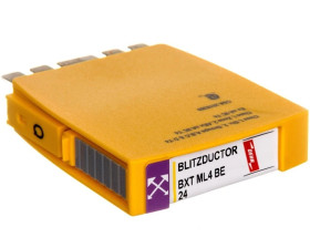 Kompaktowy moduł do kombinowanych ograniczników przepięć Typ T1 9kA/20kA BXT ML4 BE 24 920324