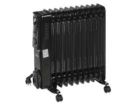 Grzejnik olejowy 2500W czarny