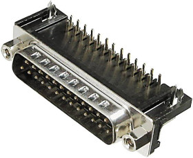 TRU COMPONENTS 1586455 Listwa męska D-Sub TC-A-DS 25 A/KG-T1-203, styki: 25, 1 szt.