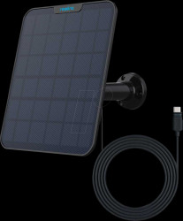 SOLAR PANEL 2 B Solar panel for Reolink cameras, black