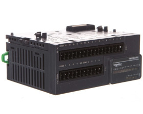 Moduł 8I/O przekaźnikowy zaciski sprężynowe TM3-24 TM3DM24RG