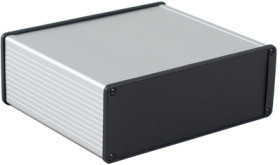 Aluminum RF enclosure, (L x W x H) 160 x 191 x 68 mm, natural, IP54, 1457U1601E