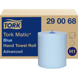 Tork 290068 Paper Towels Blue 900m Tear-Resistant ISEGA Certified