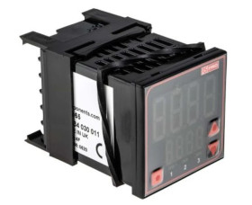 Regulator temperatury PID panelowy 2-wyjściowy, Uz 110→ 240 V AC, +100→ +1824 (termopara typu B) C,