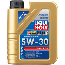 Liqui Moly 20646 Longlife III Engine oil 5W-30 1L Lubricants Greases Oils