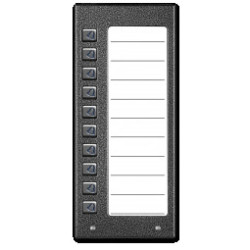 Duża, podświetlana lista opisowa z 10 przyciskami CDN-10NP ST