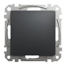 Zaślepka, czarny antracyt, Sedna Design i Elements SDD114904