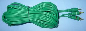 2xWT.RCA->1xWT.JACK 3,5 ST 7,5mb ZŁOTY