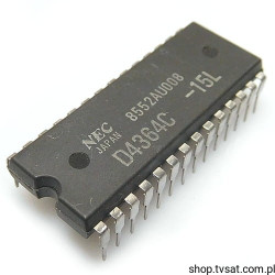 UPD4364C-15L SRAM 64kBit DIP28 NEC USED