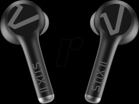 VEP-210-STIX2-B Headphones, True Wireless, Bluetooth, black
