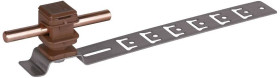 DEHN 204921 DLH US 8 H16 L205 BR V2A Uchwyt na przewody dachowe 1 szt.