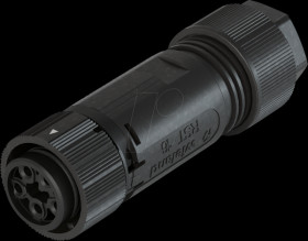 46.051.4153.1 RST Mini 16i5 connector, black socket