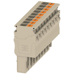 Weidm&#x171;ller 2882740000 Plug PUSH IN 6mm Male Unshrouded