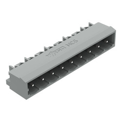 Listwa stykowa PCB 9-pinowe 231 raster: 5 mm Kątowy 1-rzędowe WAGO Do montażu na płytce drukowanej 630 V W osłonie