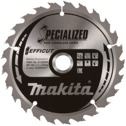 Makita E-08682 Circular Saw Blade 185x30mm 24 cogs 1pc