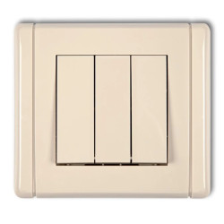 FLEXI Łącznik potrójny beżowy 1FWP-7