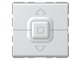 MOSAIC Wyłącznik roletowy zwierny przycisk 500W 2 moduły aluminium 079225 LEGRAND