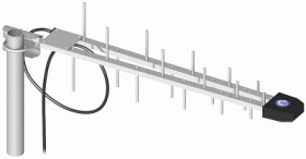 Antena kierunkowa Log-Periodic Huawei E156G, E160, E169, E173, E620, E630 (10m)