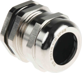 Dławnica kablowa gwint PG16 mosiężna min. średnica kabla 8mm max. średnica kabla 14mm +100°C IP68