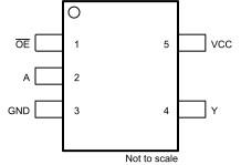 Single Power Supply, Single BUFFER GATE w/ 3-State Output (active low enable) | DBV | 5 | -40 to 125