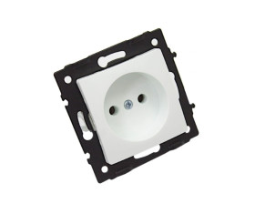 Gniazdo pojedyncze ARGO 9022 białe